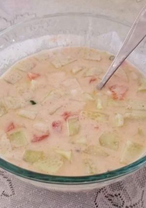 A picture of Lauki ka raita.