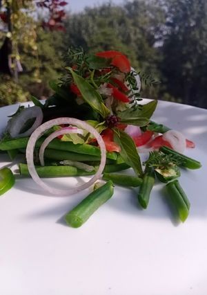 A picture of French Beans Salad.
