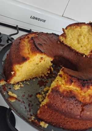 Una foto de Budín de naranja (fácil)