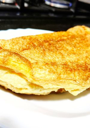 Una foto de Tortilla souflé