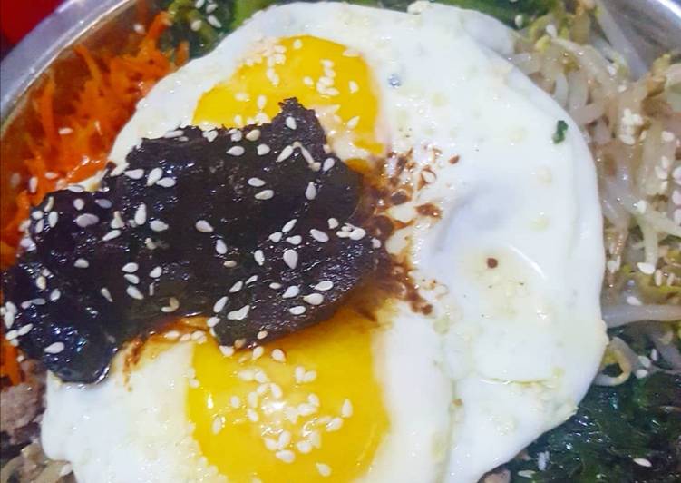 Bibimbap 비빔밥 (Nasi Campur ala Korea)
