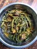 বরবটি তরকারি শোল মাছ দিয়ে
