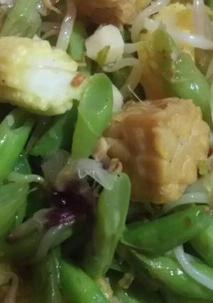 Foto resep Oseng-oseng GeRenCis (Tauge, Putren, Buncis & Tempe)