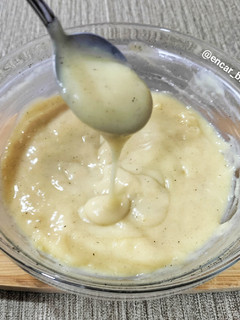 Una foto de Crema pastelera en microondas