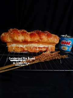 Foto resep Condensed Milk Bread isi Cream keju