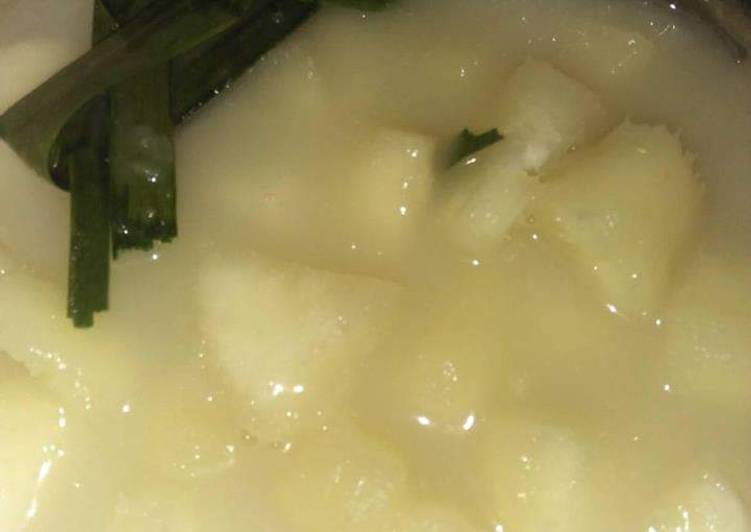 Cara Bikin Bubur singkong manis Wajib Dicoba