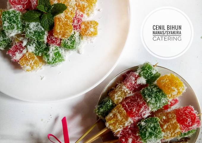 Ternyata ini loh! Resep membuat Cenil bihun nanas  sedap