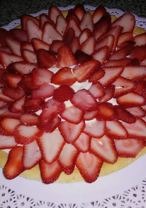 Una foto de Tarta de Frutillas