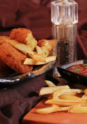 A picture of Vegetable Cutlets.