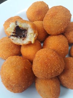 Foto resep Bola bola pisang coklat