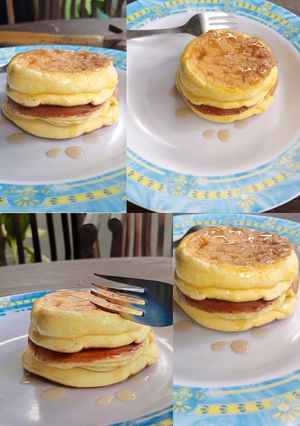 Foto resep Souffle pancakes ✨