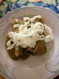 Enchiladas verdes