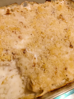 A picture of Creamy baked cauliflower.