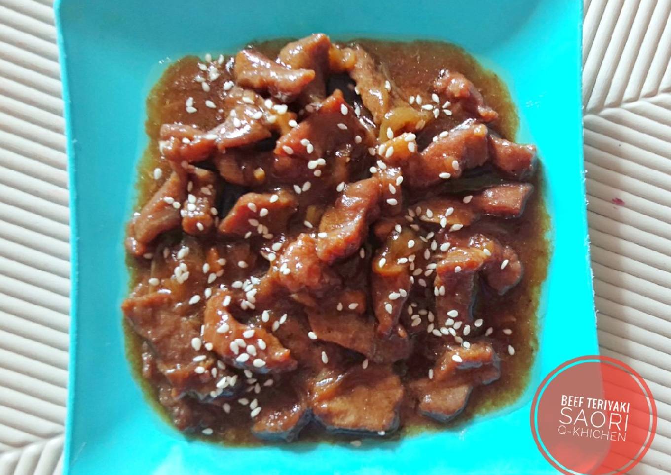 Beef teriyaki Saori