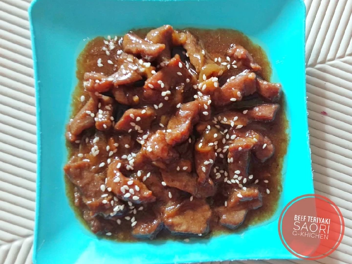 Langkah Gampang Membuat Resep Beef teriyaki Saori yang Lezat