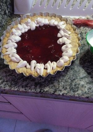 Una foto de Tarta de frutilla