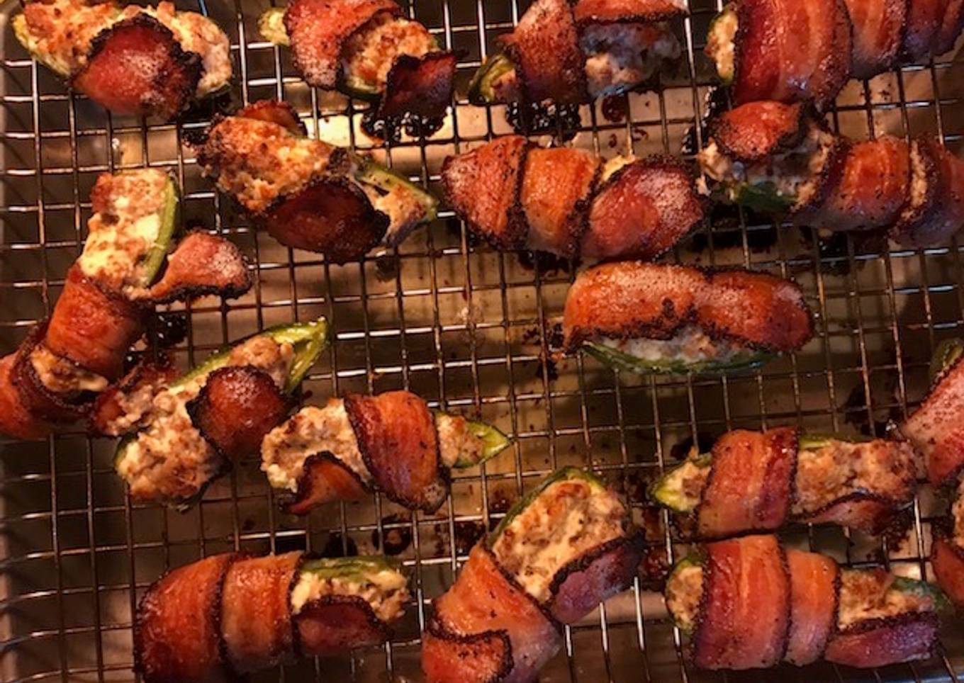 Jalapeno Bacon Wrapped Poppers