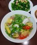 Canh cá khoai nấu thơm cà