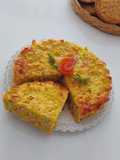 Crustless Smoked Trout and Leek Quiche