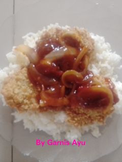 Foto resep Tempe Katsu Saus Asam Pedas by chef Devina Hermawan