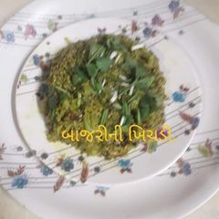 A picture of #january,# week 5.બાજરીની ખિચડી.