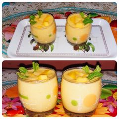 A picture of Mango Lassi.
