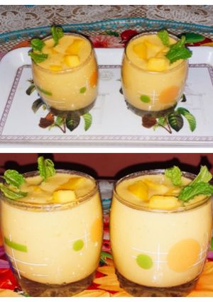 A picture of Mango Lassi.