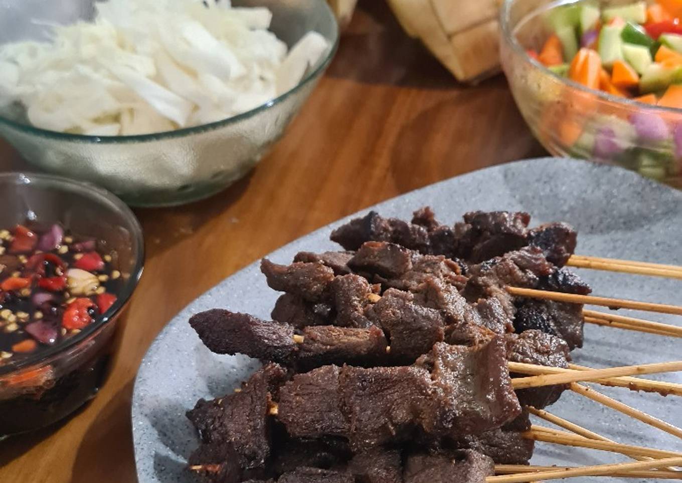 Sate Sapi Bumbu Kecap khas Salatiga