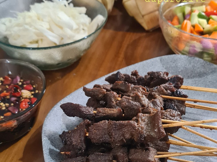 Resep Sate Sapi Bumbu Kecap khas Salatiga yang Lezat