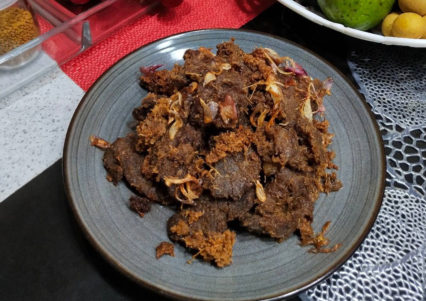 Empal/ Gepuk daging sapi