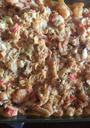 Una foto de Salmón frutos del mar
