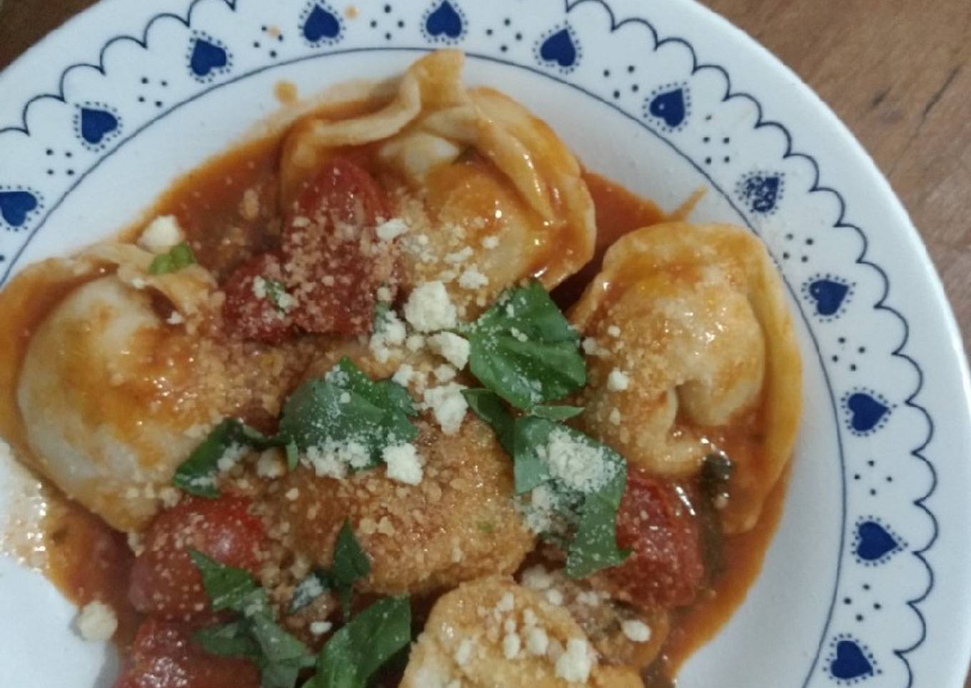 Sorrentinos de calabaza