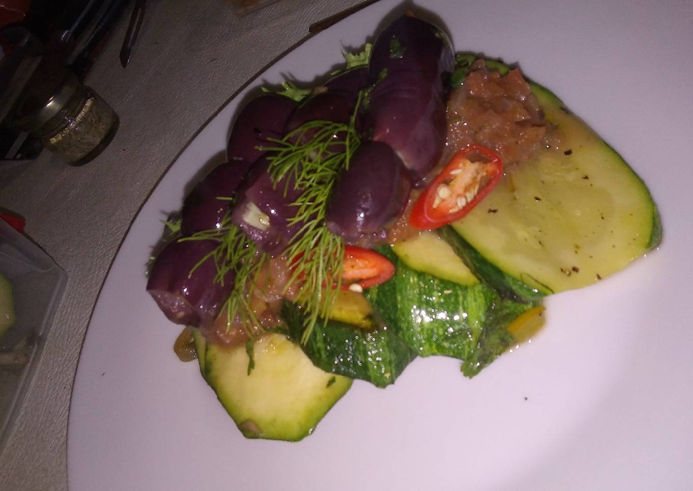 Aceituna rellena a la boloñesa Yesterday