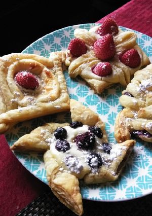 A picture of Cheese Danish.