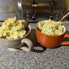 A picture of Bruce’s Vegan Cottage Pie.