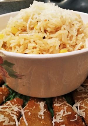 Φωτογραφία της συνταγής Speedy pollo με σπυρωτό ρυζάκι...🍚