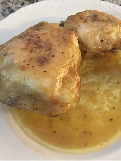 Una foto de Pollo al horno