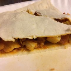 A picture of Homemade quesadillas.