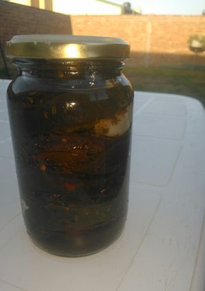 Una foto de Escabeche de berenjenas