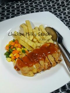 Foto resep Chicken Milky Steak