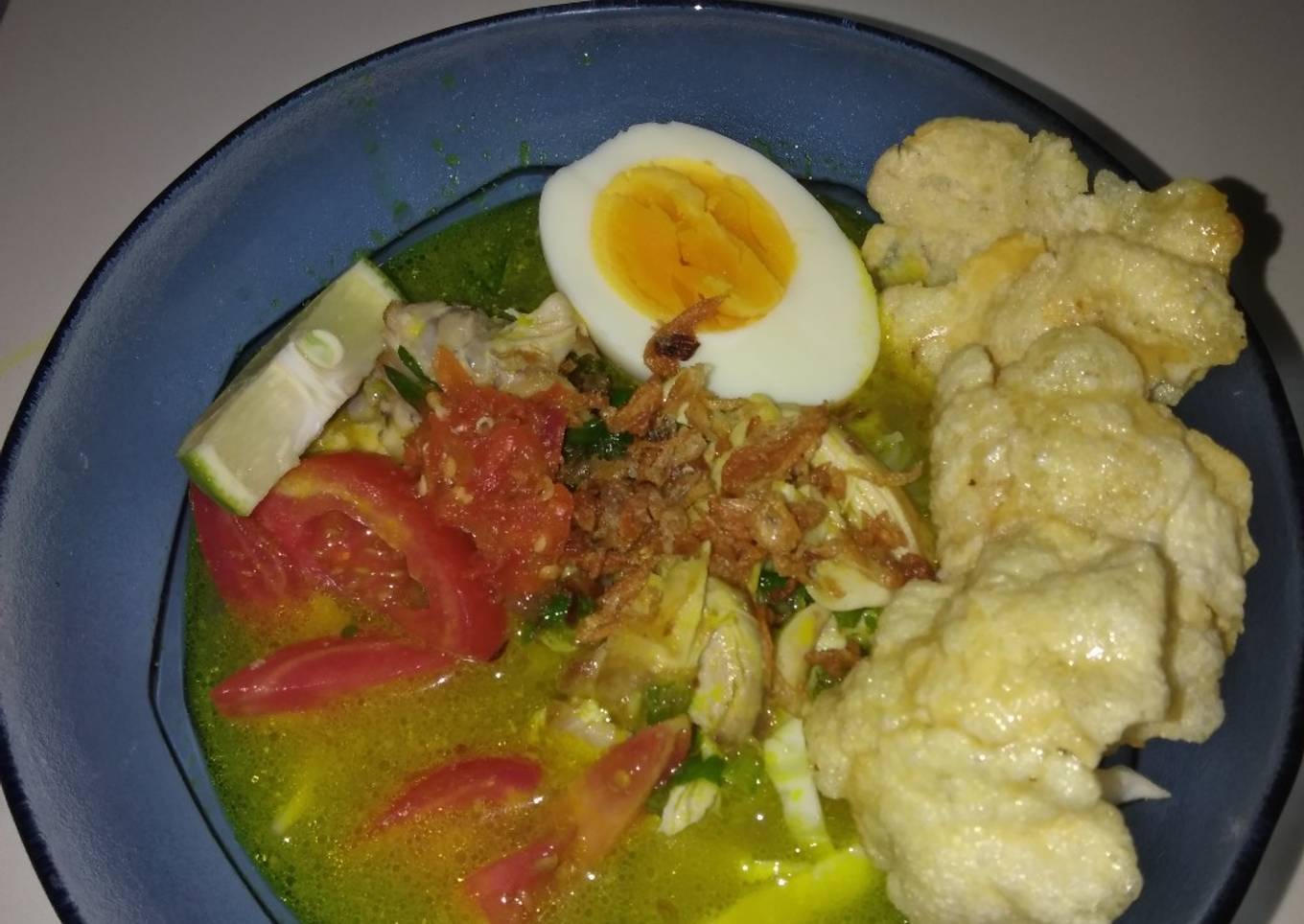 Soto Ayam tanpa santan