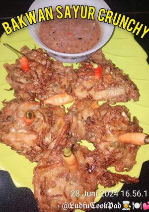 Foto resep Bakwan Sayur Crunchy (ote-ote sambel kacang)