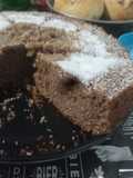 Bizcochuelo chocolate y coco