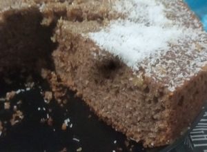 Una foto de Bizcochuelo chocolate y coco