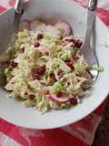 Ensalada de repollo verde