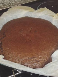 Una foto de Brownie de chocolate fácil