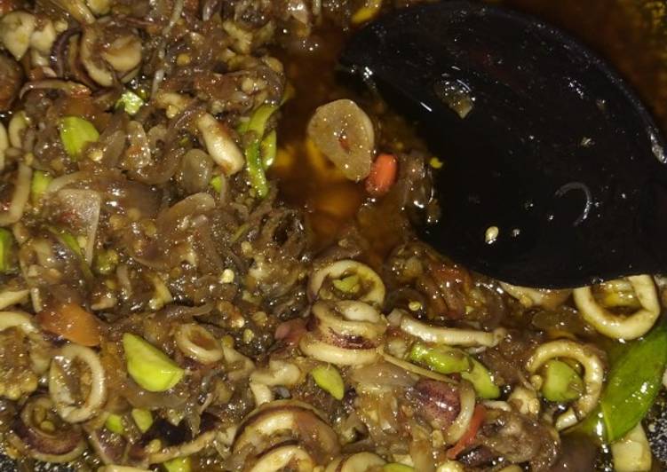 Sambel cumi pete mantap jiwa