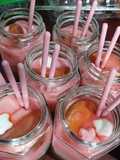 Pudding Strawberry dalam Stoples (In Jar)