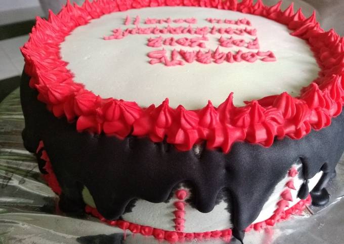 Recipe of Super Quick Vanilla drip cake#festivecontestnairobieast#authorsmarathon