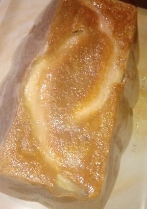Una foto de Budín integral de banana